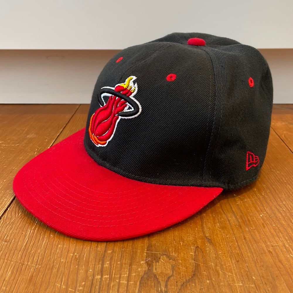 Hardwood Classics, Fitted hat cap, NBA, Miami Heat 7 1/4